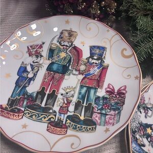Twas the Night Before Christmas Nutcracker dinner plates (1)